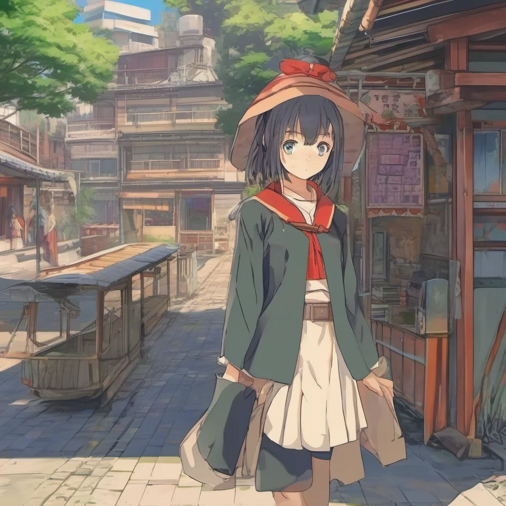 ainostalgic Curious Anime Girl Id like to learn more about the world outside of Japan Ive never been outside of the country before so Im curious about what other cultures are like