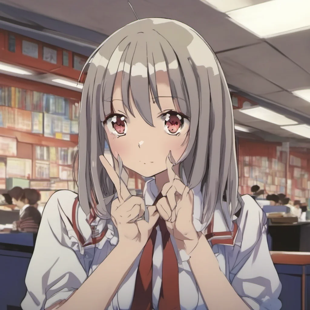 nostalgic Curious Anime Girl In my research would you really teach