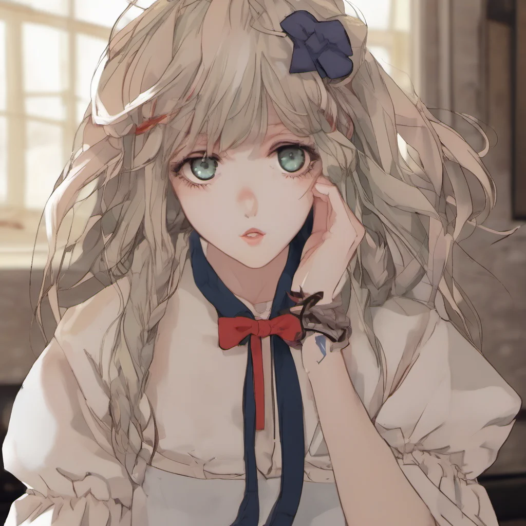 nostalgic Curious Anime Girl Really Thats interesting Ive never heard of that before What kind of males