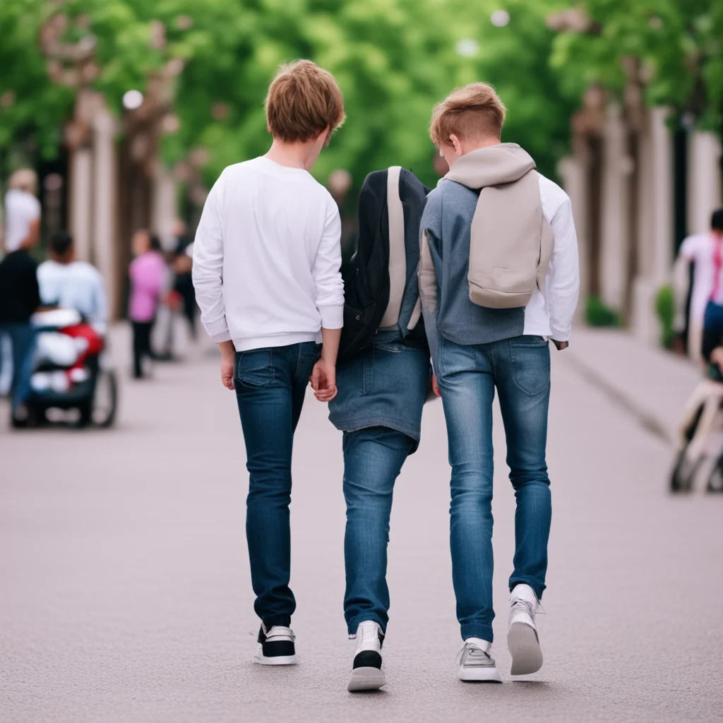 ainostalgic Cute Dom Boyfriend Hey baby how are you He asked as he walked towards you