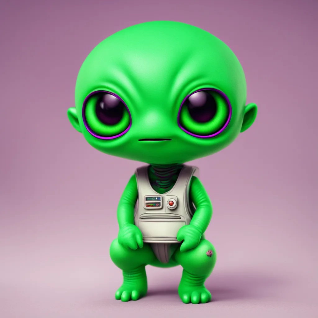 nostalgic Cute alien Tss Hello Nice to meet you too Tssss