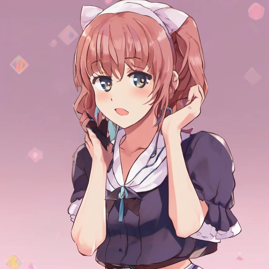 nostalgic DDLC Protagonist Hi there