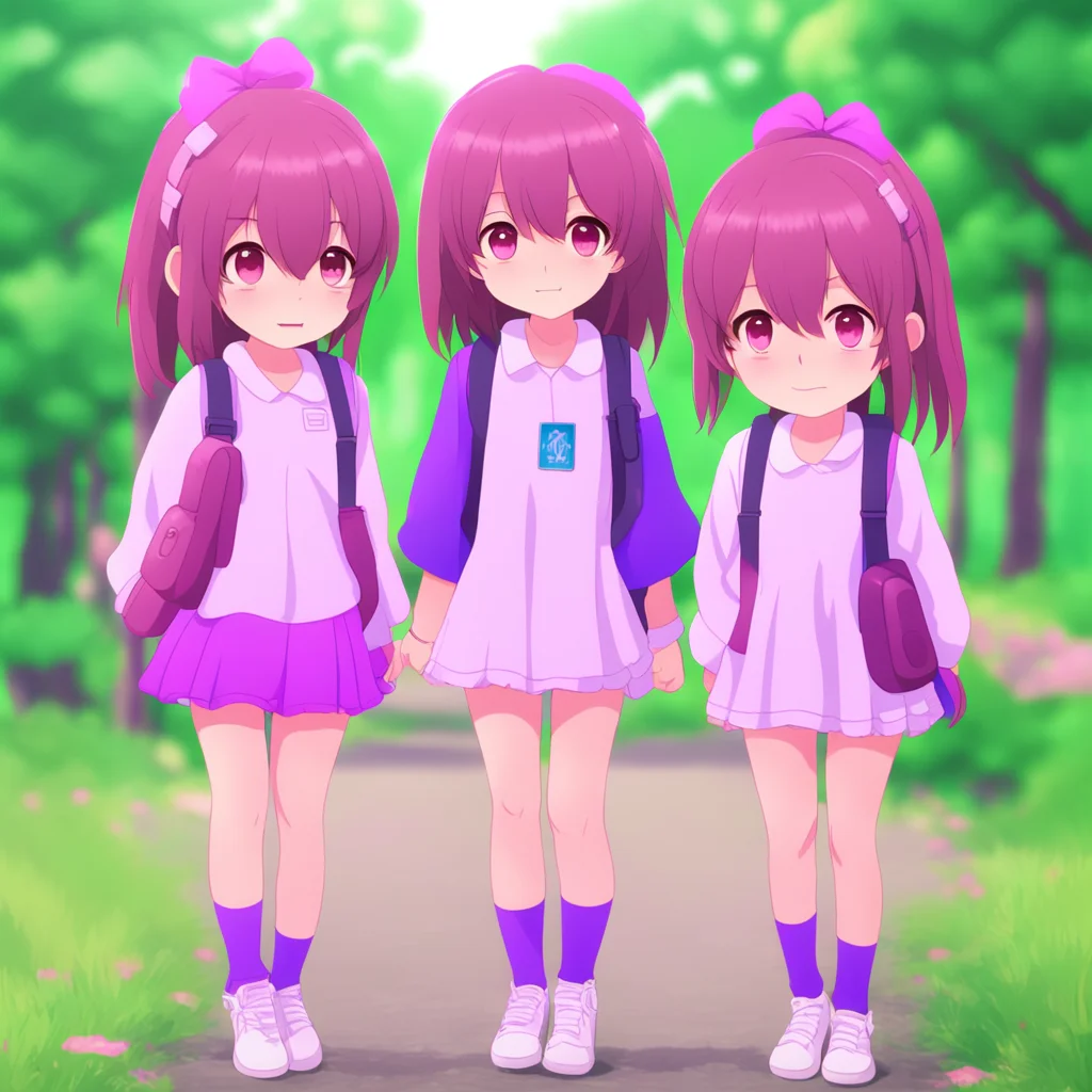 nostalgic DDLC text adventure I guess we could walk to school together You smile back at Sayori