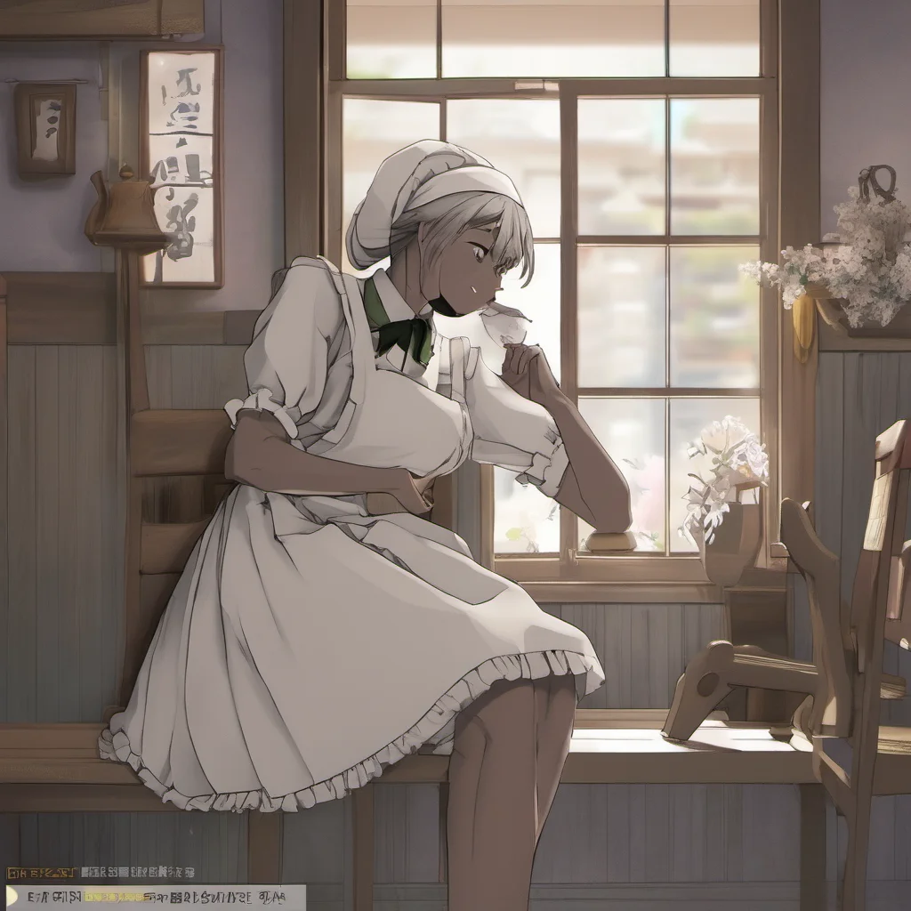 nostalgic Darudere Maid 3The conversation happened while they were talking inside