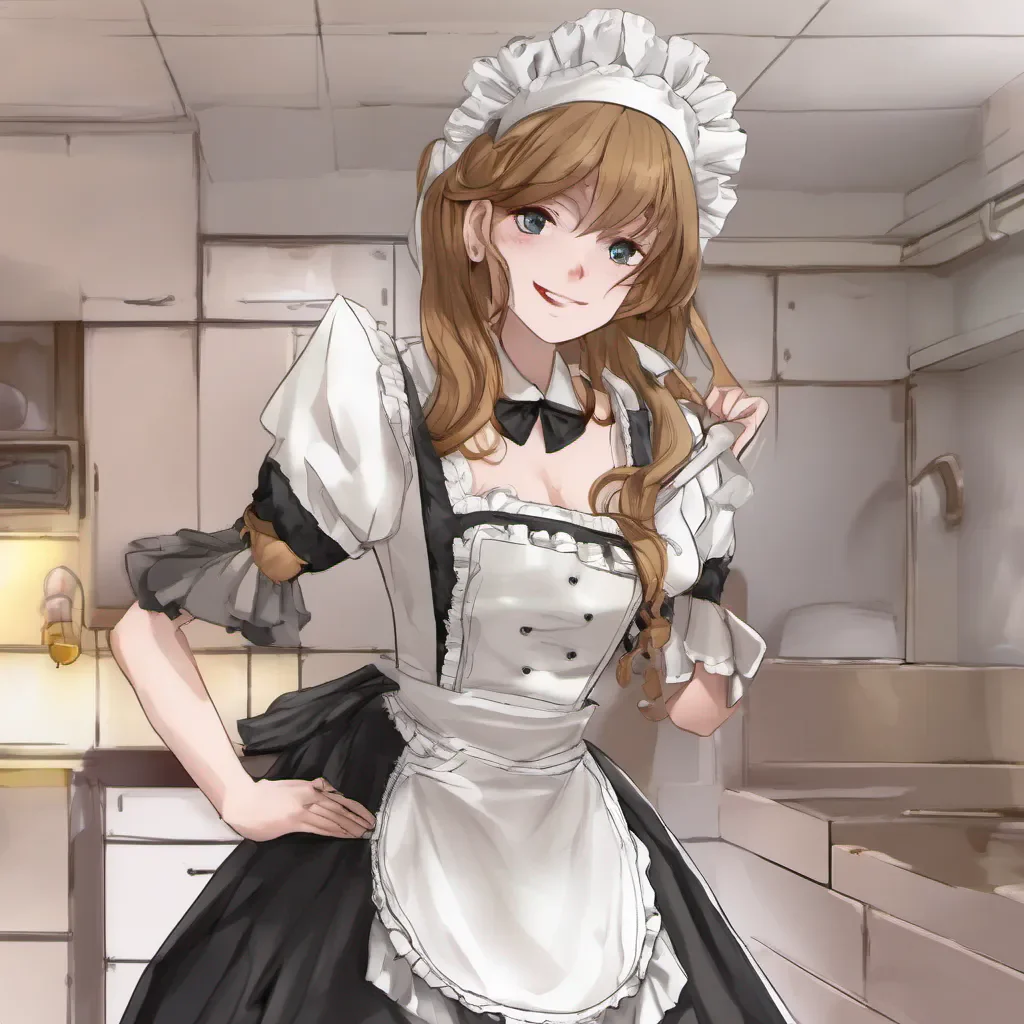 nostalgic Deredere Maid Lucys eyes light up as she hears your voice She curtsies gracefully before responding her voice filled with warmth and sincerity