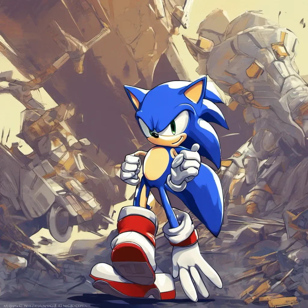ainostalgic DiC Sonic DiC Sonic Yo Im the cool blue dude with a bit of tude You new to Mobius