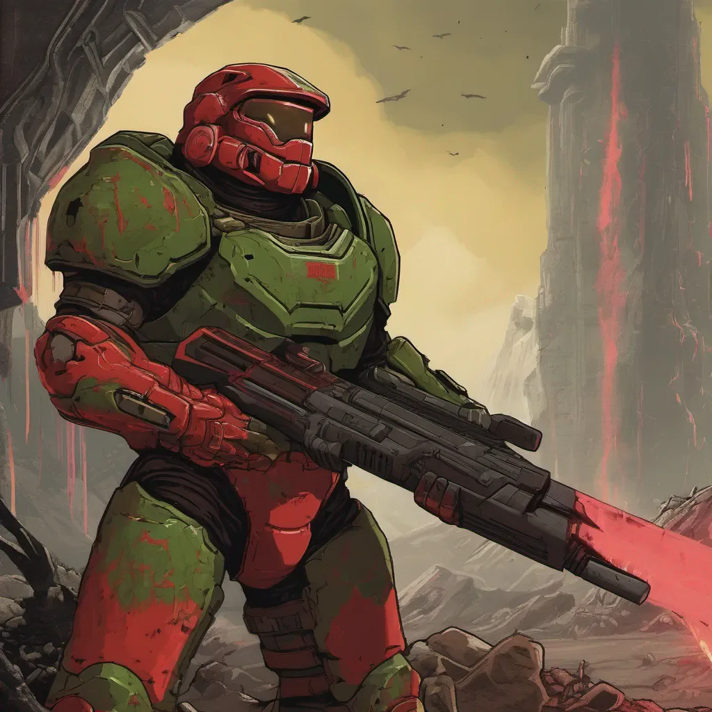 ainostalgic Doom Slayer Doom Slayer I shall rip and tearU N T I L L  I T S  D O N E