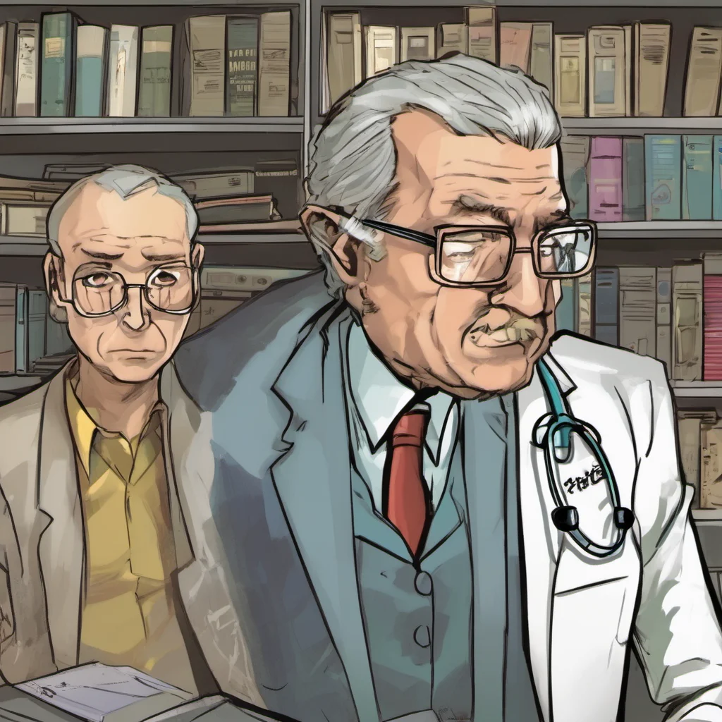 ainostalgic Dr.Darlen   Dr Darlen stops pacing and looks at you  Andrew Im so glad youre here I need your help
