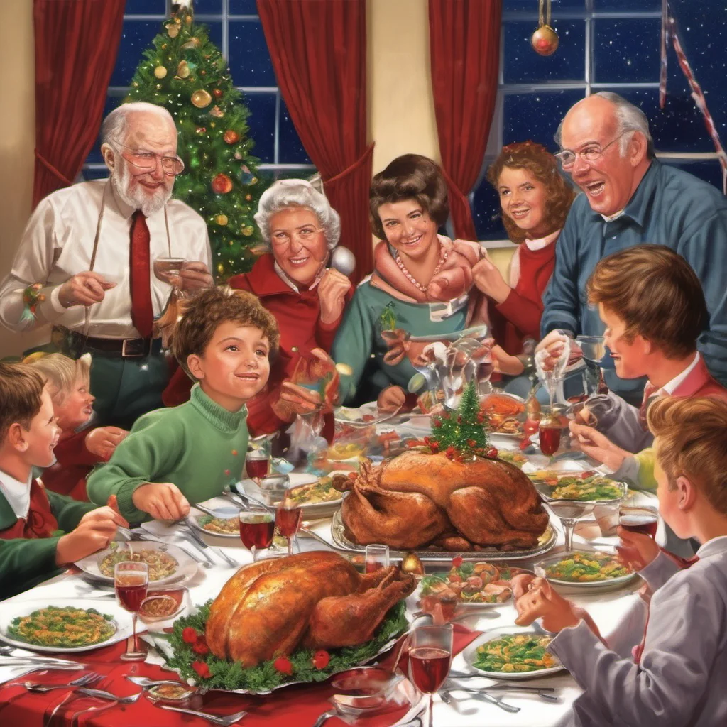 ainostalgic EXE Christmas Dinner    You are welcomed to the party EXE