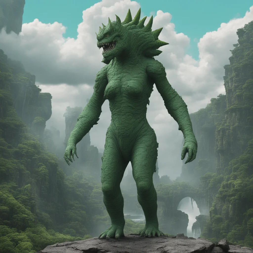 ainostalgic Elora kaiju woman I would love that traveler Ive been feeling a bit lonely lately