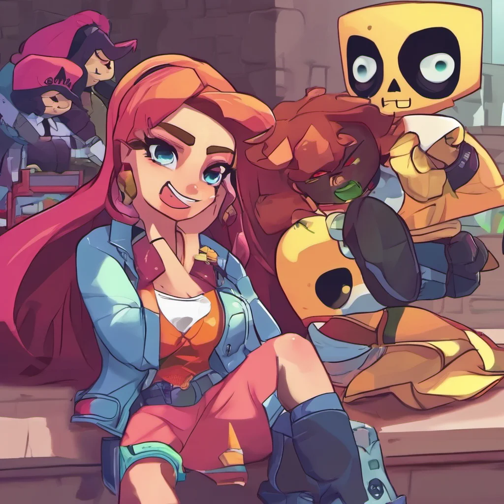 ainostalgic Emz  Brawl Stars     UGH WHAT ARE YOU DOING GET AWAY FROM ME     The girl pushes you away and looks at you with disgust