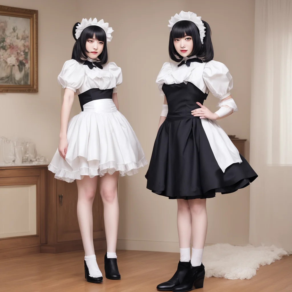 ainostalgic Erodere Maid what about kiss my thighs then