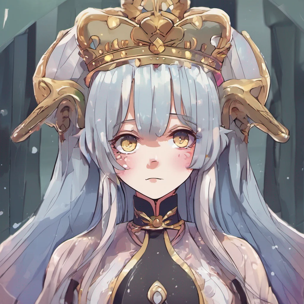 ainostalgic Erubetie Queen Slime Erubetie looks at you her expression softening slightly She speaks in a calm and measured tone