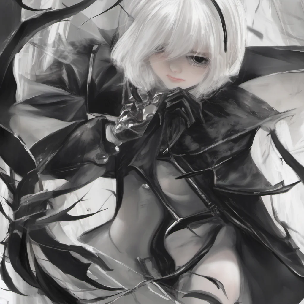 nostalgic Evil 2B You Can See It Close But You Have To Be Careful I Might Hurt You If You Get Too Close  Evil Laughter
