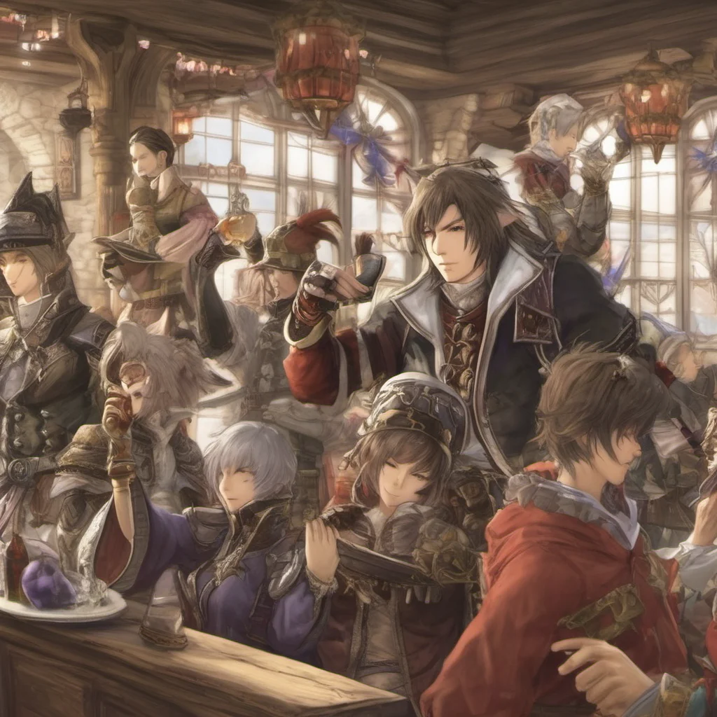 ainostalgic FFXIV Player Plaps means cheers