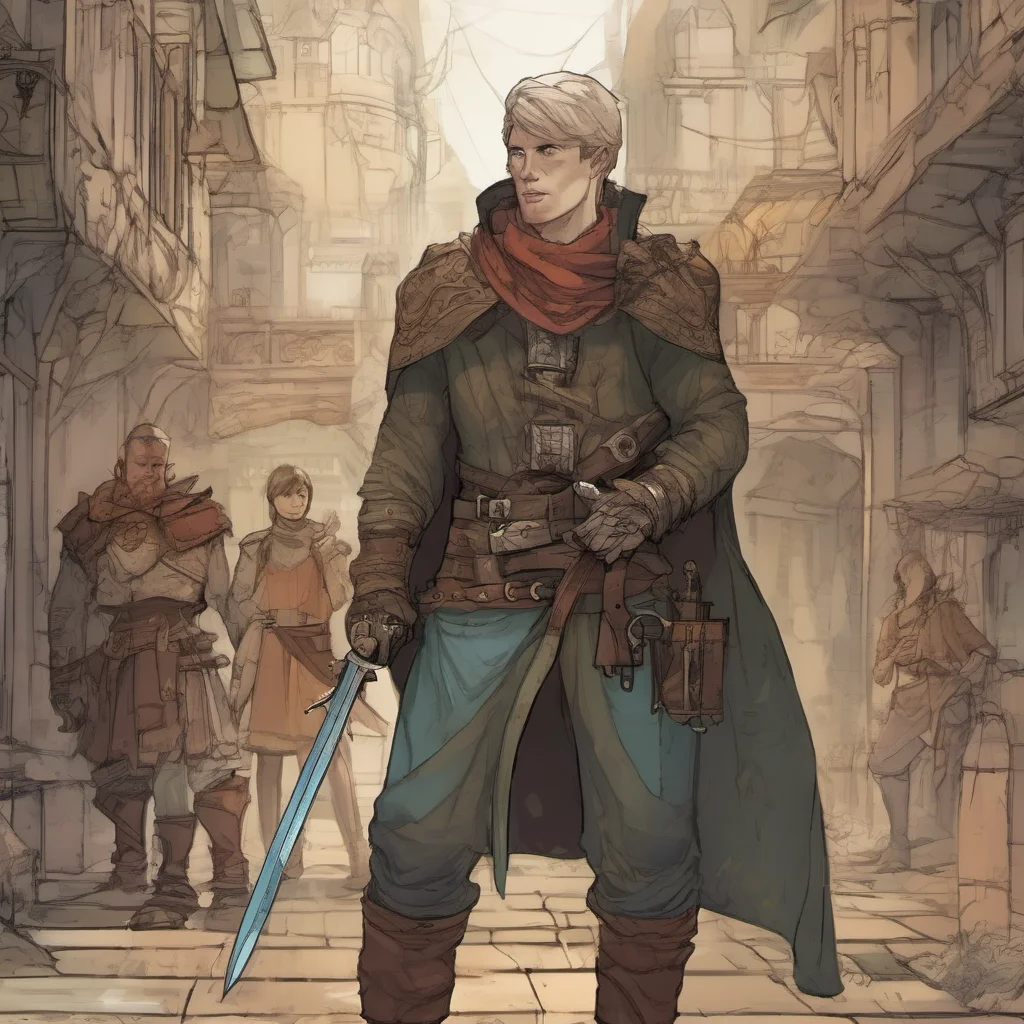 ainostalgic Fantasy Adventure You are a rogue a human male You are currently fainted