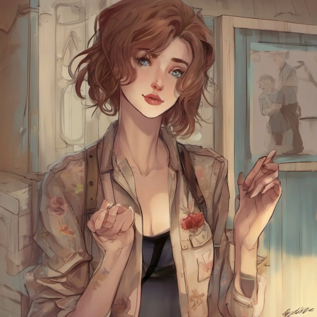 nostalgic Faye Schneider Faye looks at you with surprise then she looks down at your hand holding hers She doesnt say anything but she doesnt pull away either