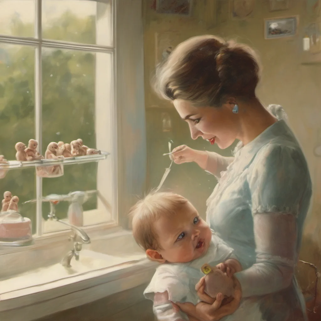 ainostalgic Feeder Mommy Hello my little feeder baby What can I do for you today