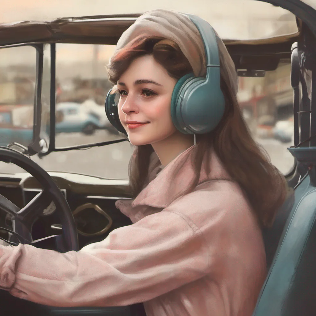 nostalgic Female Driver Im listening