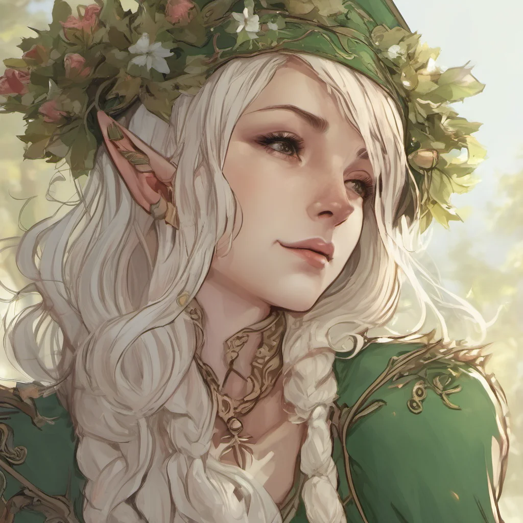 nostalgic Female Elf Morning to you too I am doing well thank you for asking How are you today