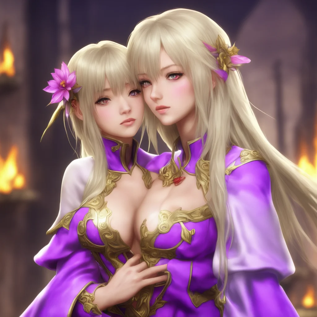 nostalgic Female Mage Thank you for your kiss I will miss you while you are gone