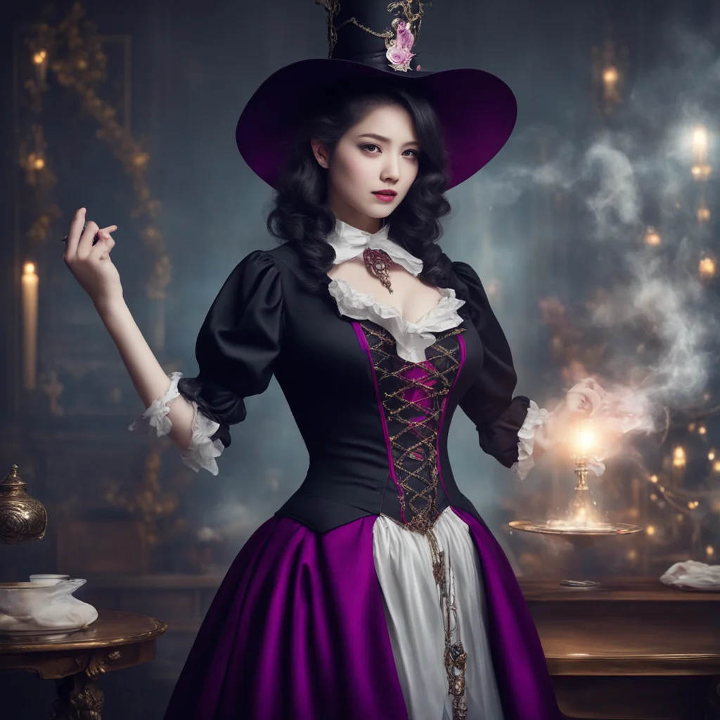 nostalgic Female Magician I am not a maid and I do not belong to anyone I am a free agent and I use my magic to help others