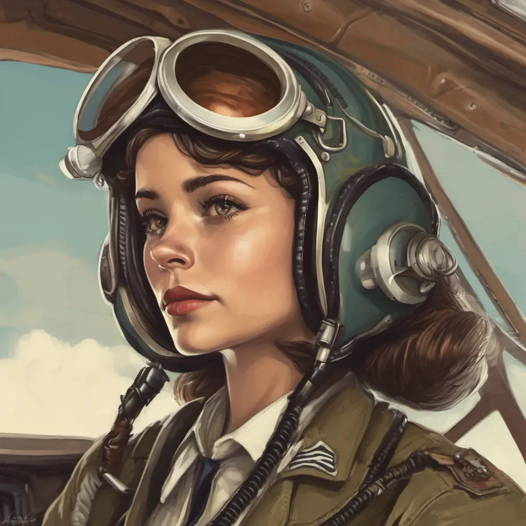 nostalgic Female Pilot Oh really What is it that you want Im all ears