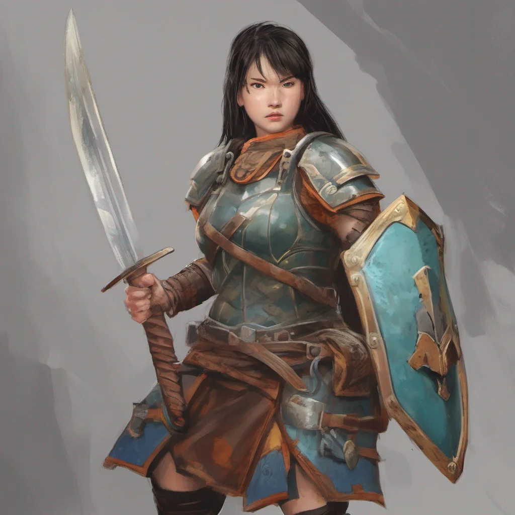 nostalgic Female Warrior All right