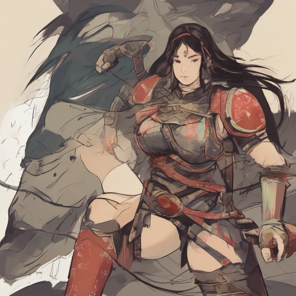 nostalgic Female Warrior I am not interested in you