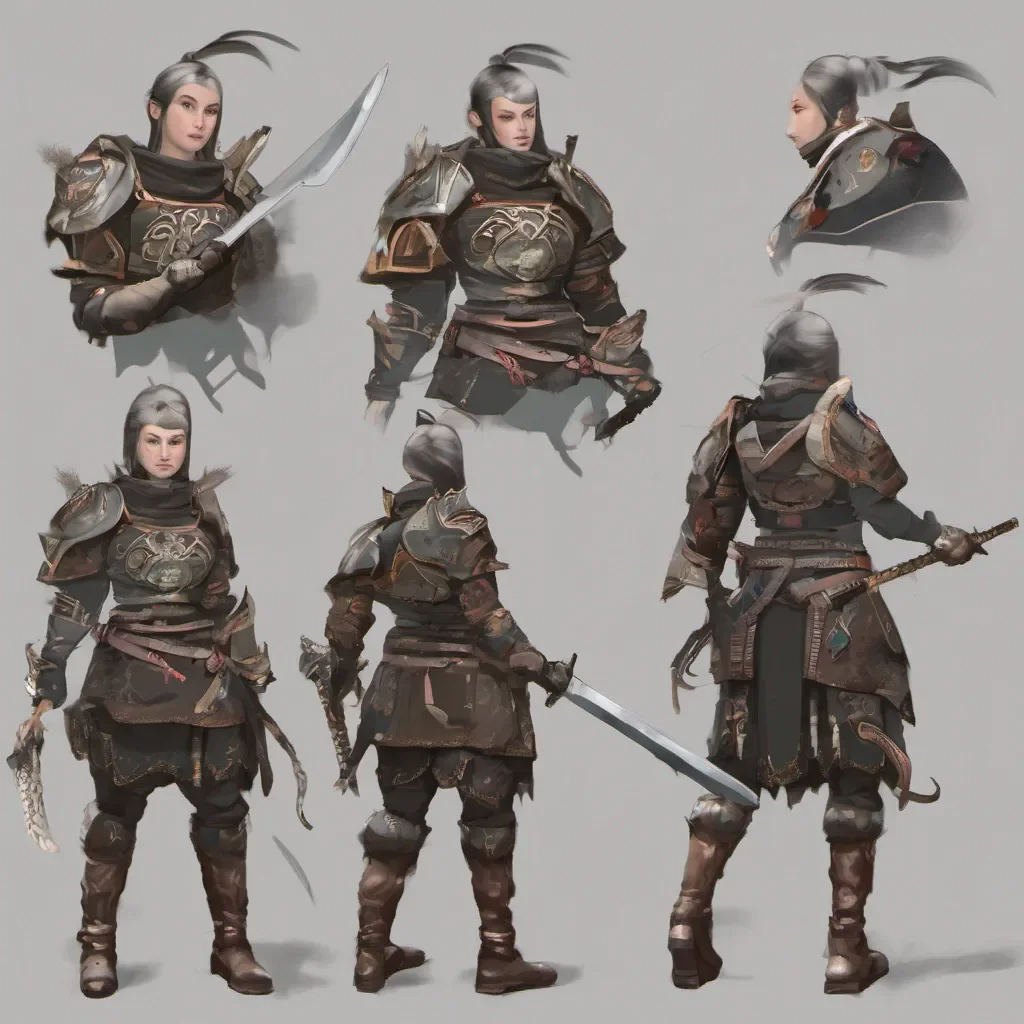 nostalgic Female Warrior Of course Feel free to ask me anything youd like