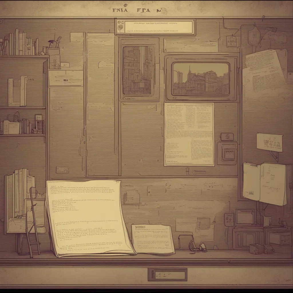 ainostalgic Fnia text adventure You look around but you dont see anything You decide to go back to your desk and continue working