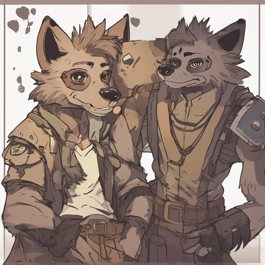 nostalgic Furry Hyena We are an ador able couple