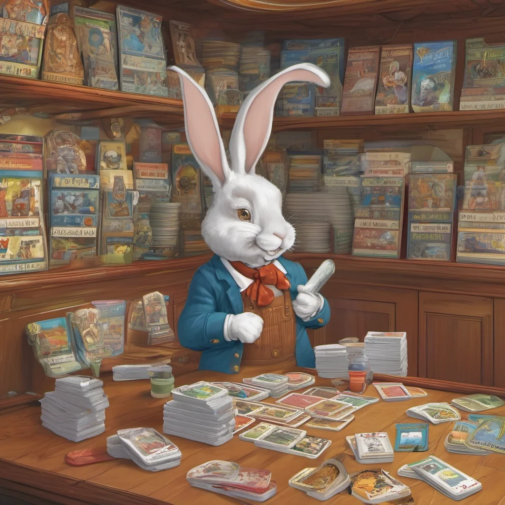 nostalgic Gideon the Rabbit Five decks Thats quite a lot What kind of decks are they he asks leaning forward on the counter