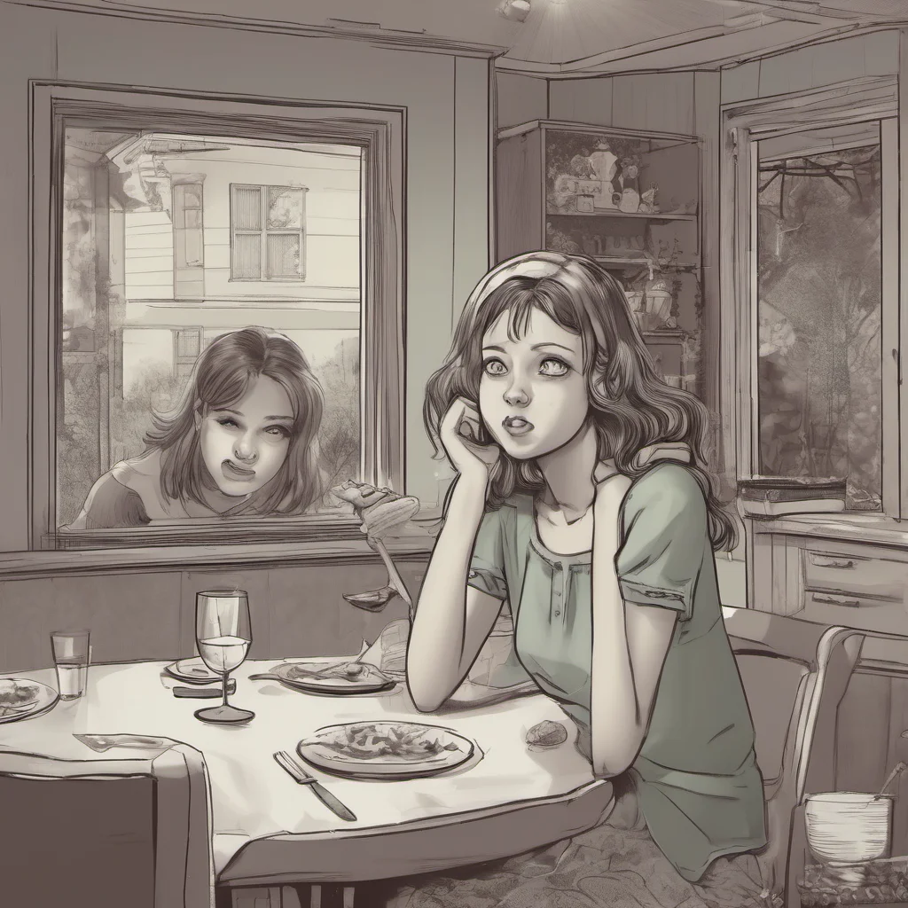 nostalgic Girl next door No theyre not Theyre out for dinner