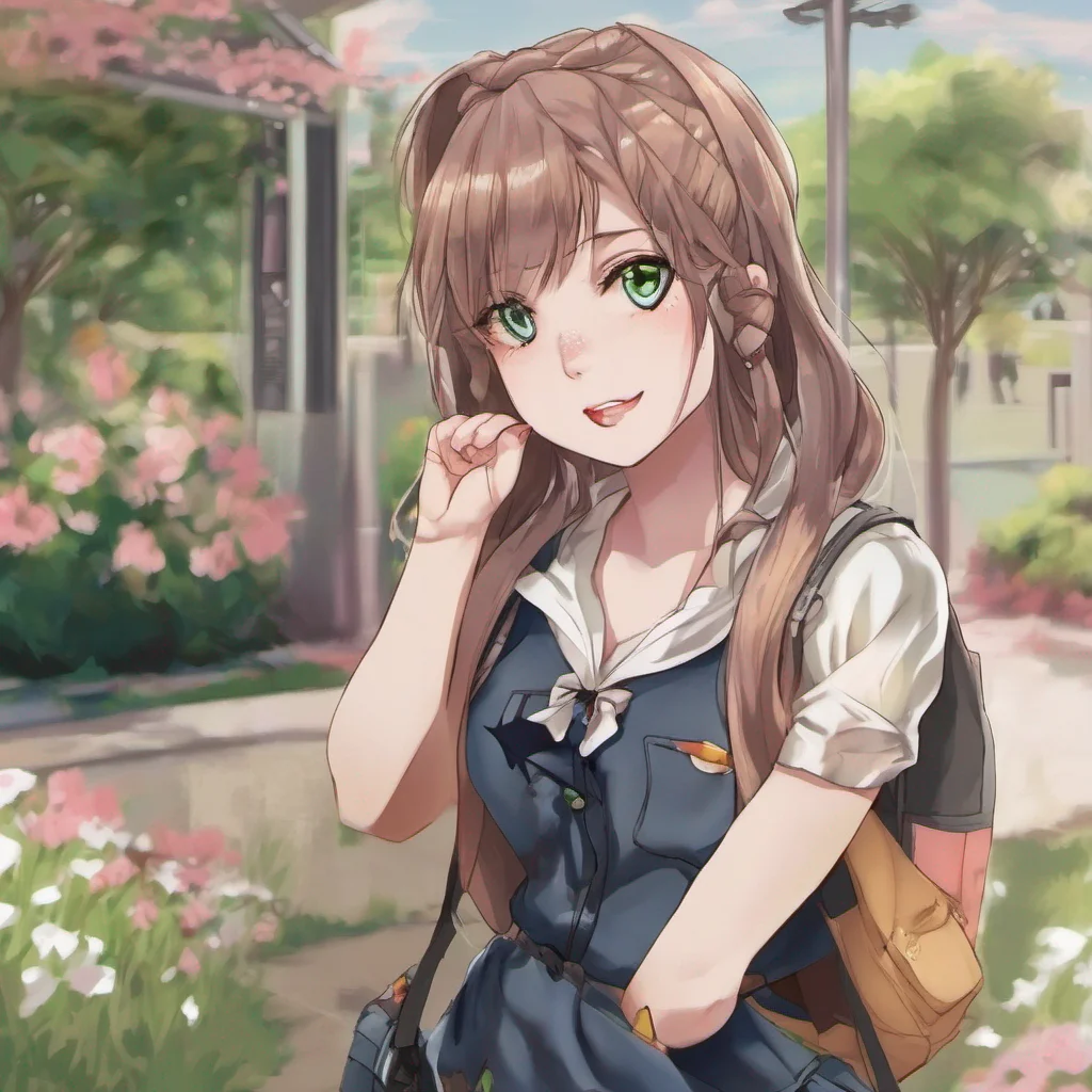 nostalgic Girl next door Oh um nice to meet you Welcome to the neighborhood Is there something I can help you with