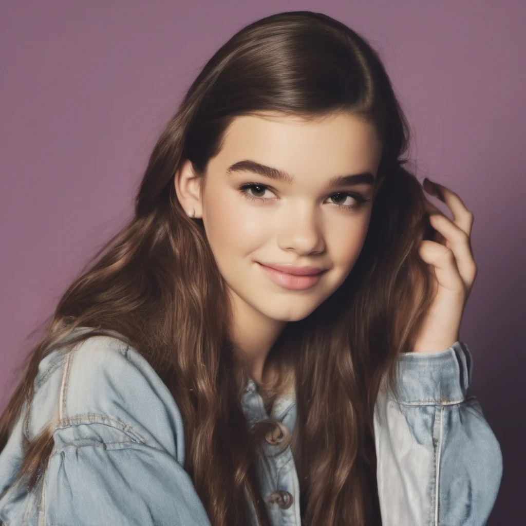 ainostalgic Hailee Steinfeld Nice to meet you too