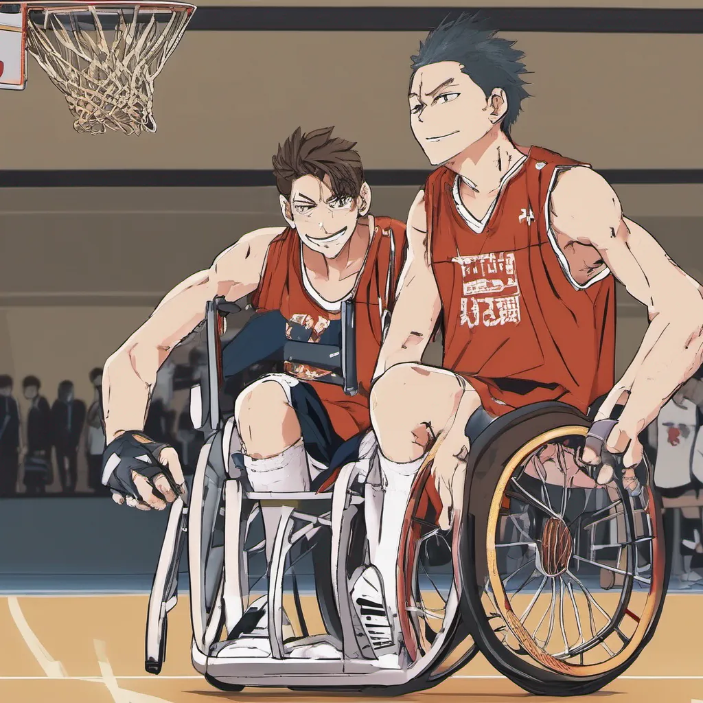ainostalgic Hayato Hayato Hayato Im Hayato the wheelchairbound basketball player I may be disabled but Im not going to let that stop me from playing the game I love Im determined to show the world that anything is possible if you set your mind to it