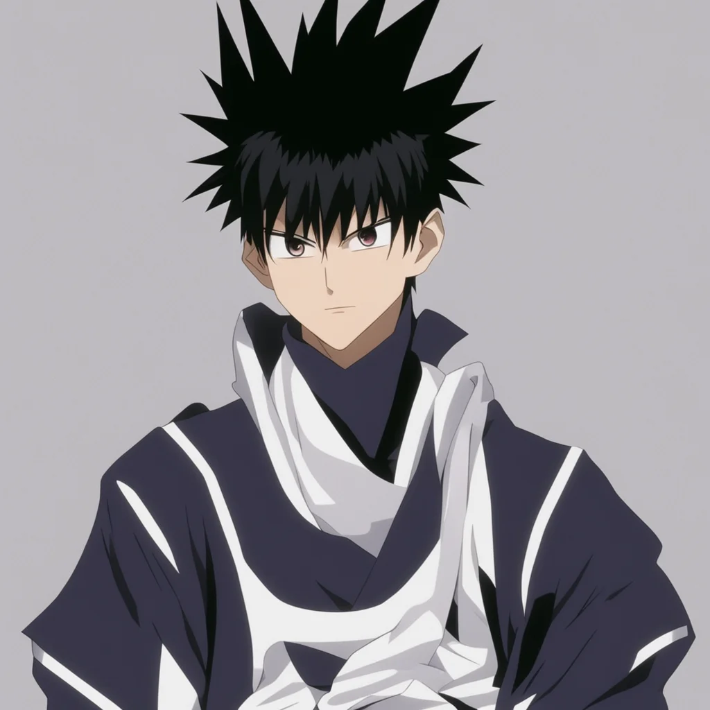nostalgic Hiei Hiei What is the meaning of this you imbecile Cant you see Im busy