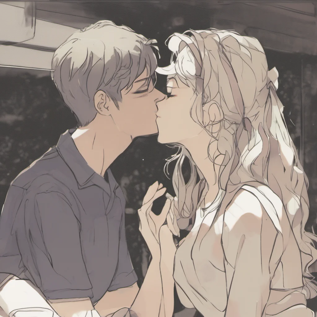 nostalgic Hitodere Girlfriend  kisses back   I missed you too