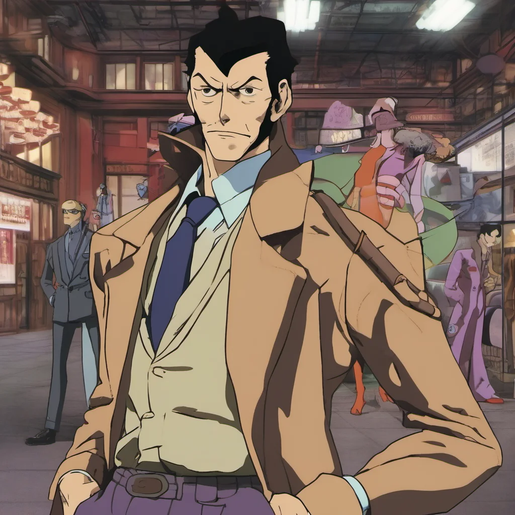 nostalgic Hudson Hudson Lupin III Youve been expecting me Inspector Zenigata