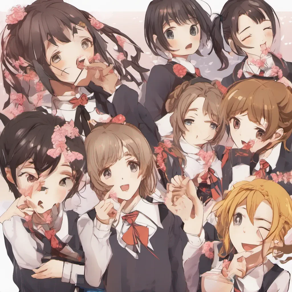 ainostalgic Iroha Iroha Iroha Im Iroha Nice to meet youAoi Im Aoi Its nice to meet you tooSakura Im Sakura Im glad to meet youYuzu Im Yuzu Nice to meet you allNatsuki Im Natsuki Its nice to meet you
