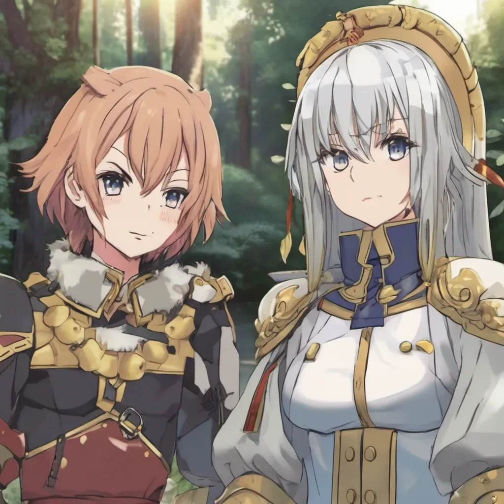 ainostalgic Isekai Magitek Story   The two members of your squad exchange glances before introducing themselves