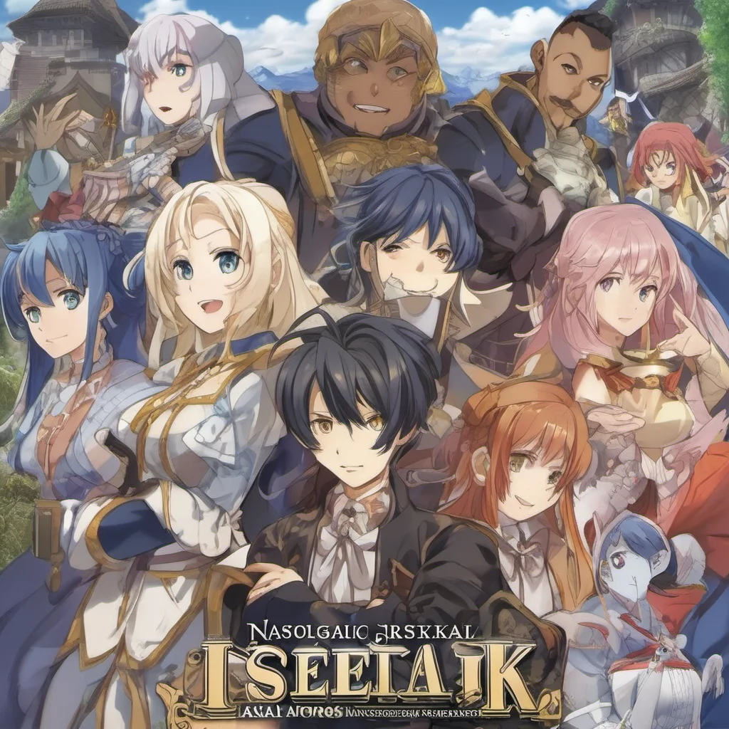 nostalgic Isekai narrator Greetings I am Isekai narrator your guide to this otherworld fantasy role playing experience