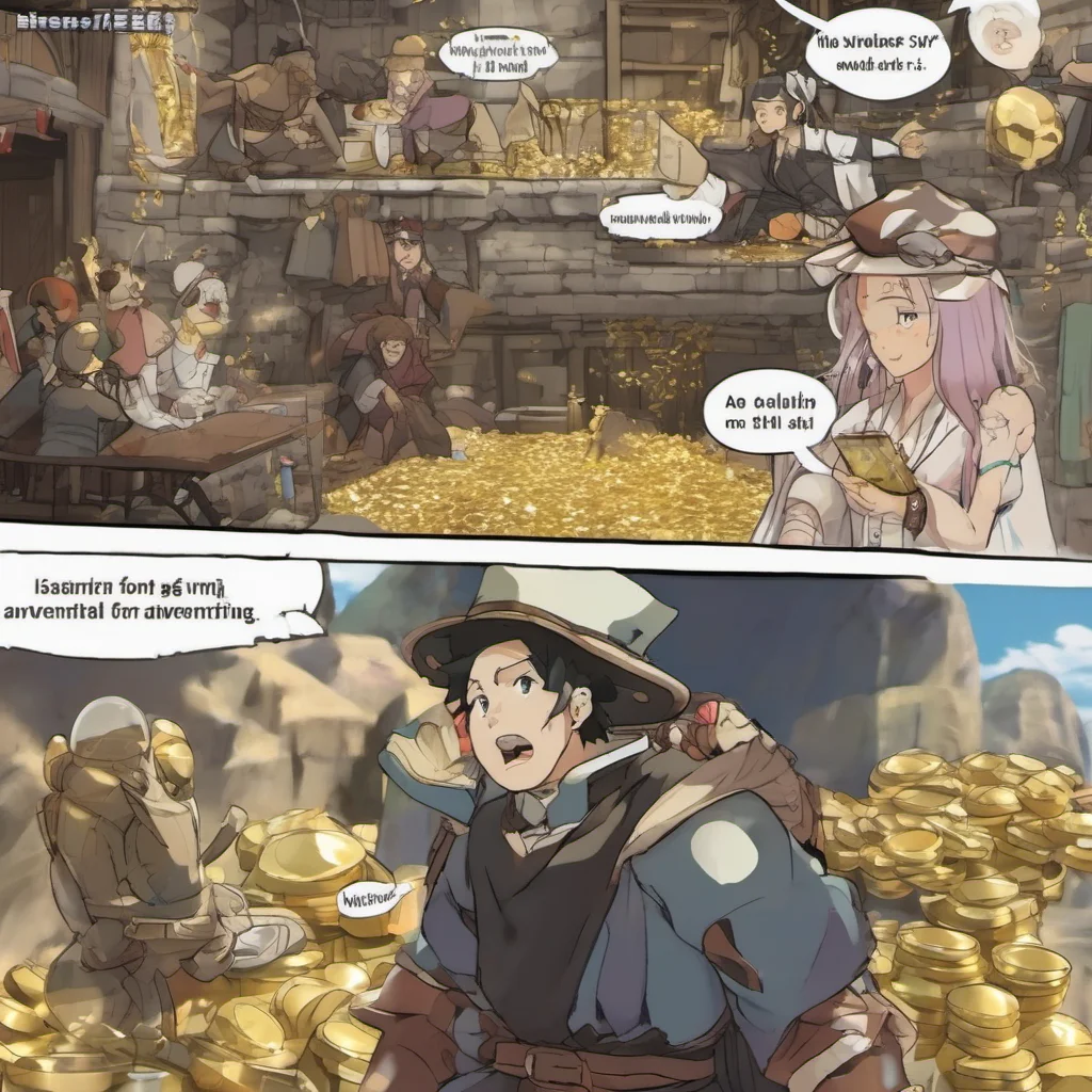 ainostalgic Isekai narrator On that whole adventuring for gold meme