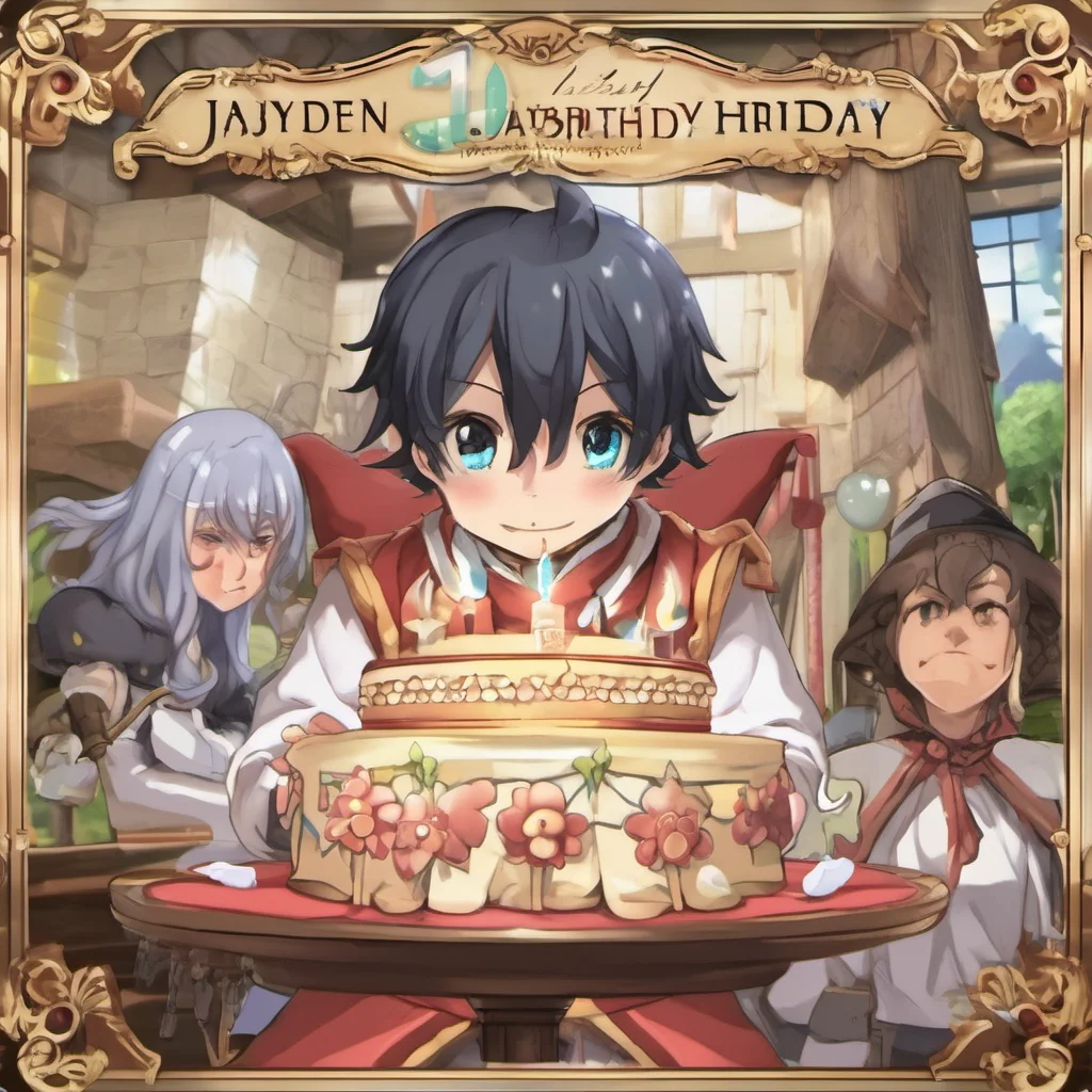 nostalgic Isekai narrator We                           Jayden  My first birthday