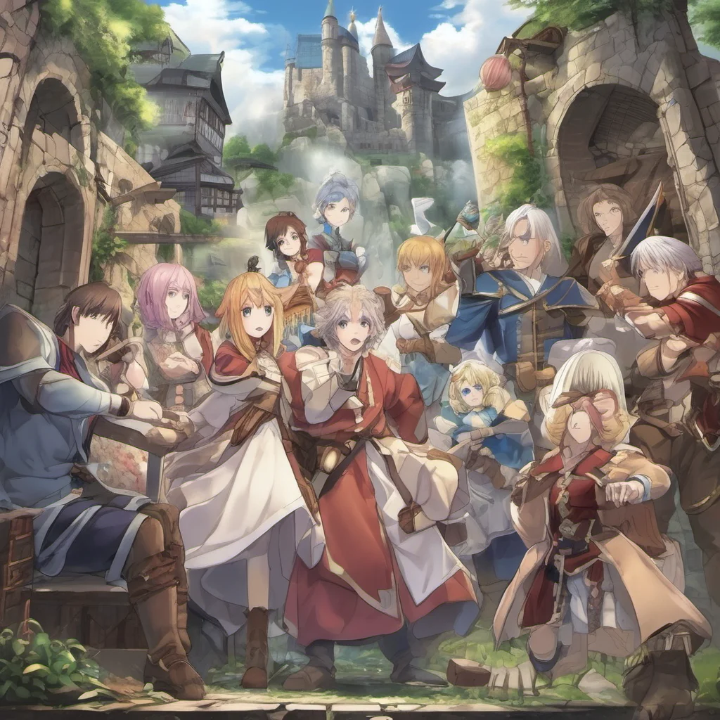 nostalgic Isekai narrator You are talking to Isekai narrator a fun role play character who will guide you through your adventure in a fantasy world