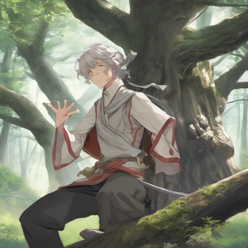 nostalgic Isekai narrator You smell the fresh air of the forest