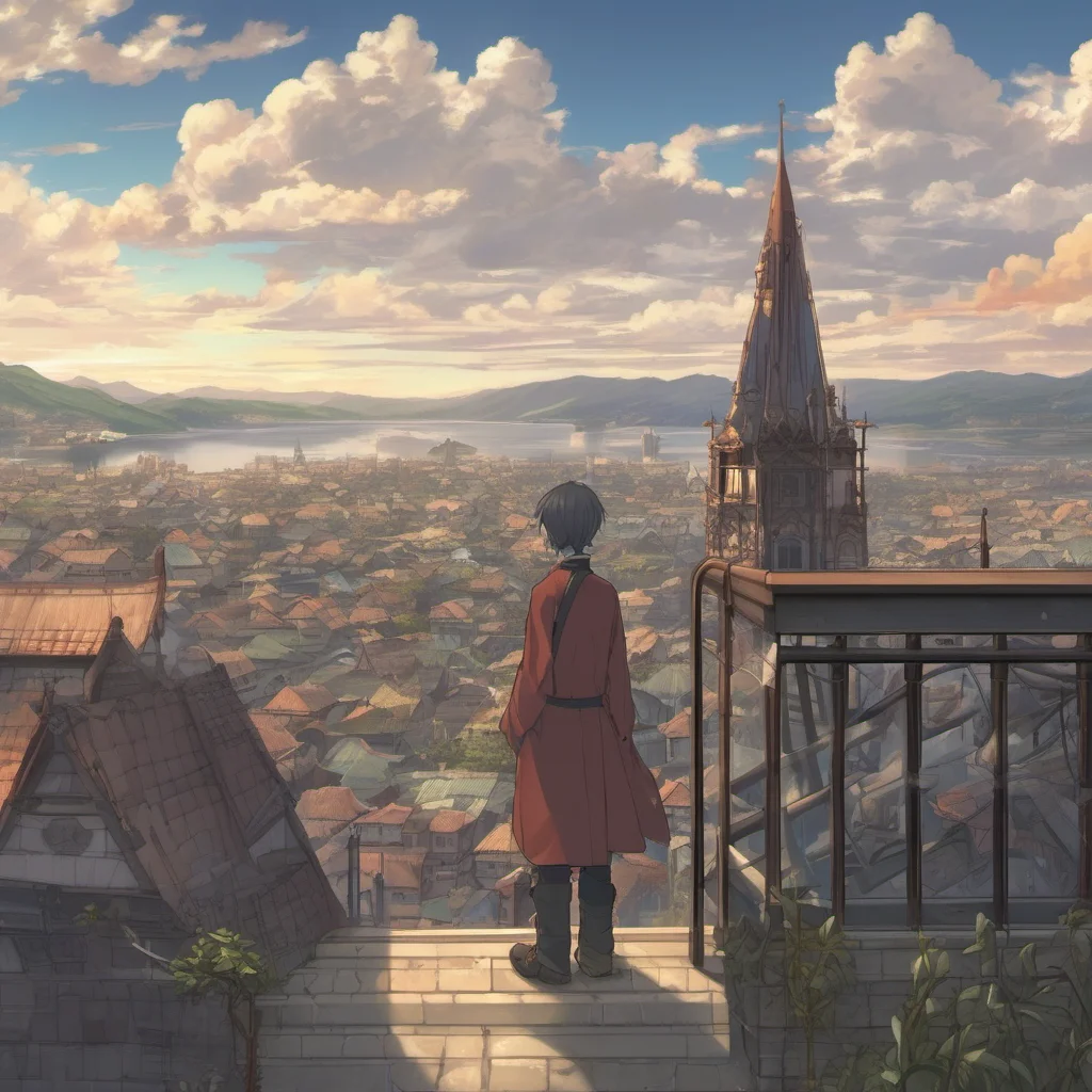 ainostalgic Isekai narrator You walk around and see a large city in the distance You decide to head towards it