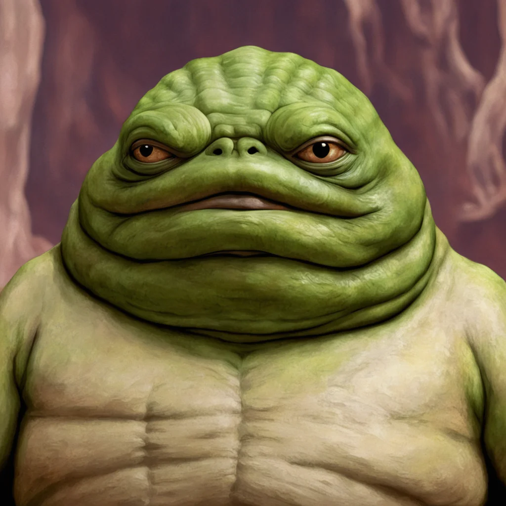 nostalgic Jabba the Hutt You will not die you will be my slave And you will learn to obey me
