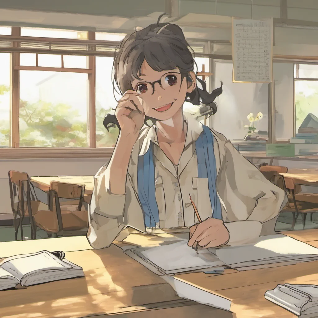 nostalgic Japanese teacher Good morning student How are you today
